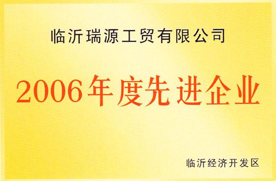 2006年先進企業(yè)